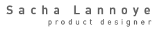 Sacha Lannoye    |    product designer
